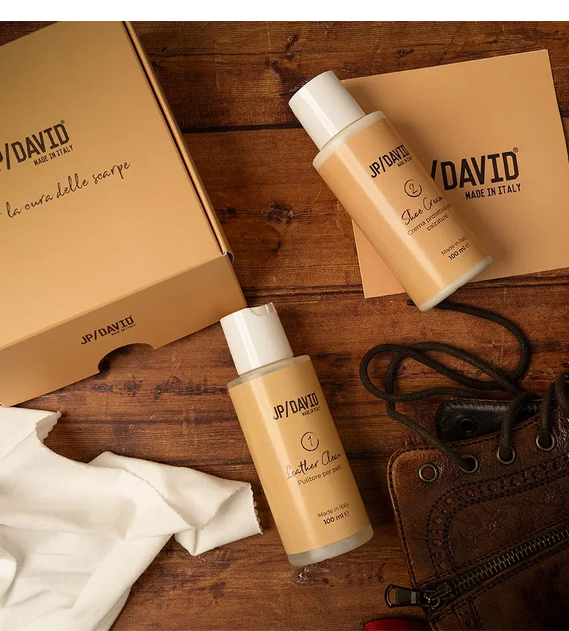 Il kit per la cura delle scarpe JpDavid