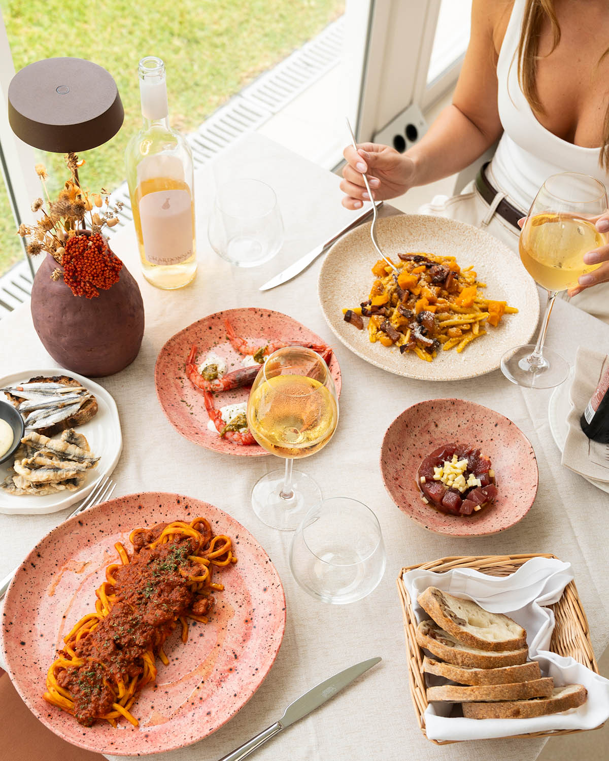 La tavola del ristorante